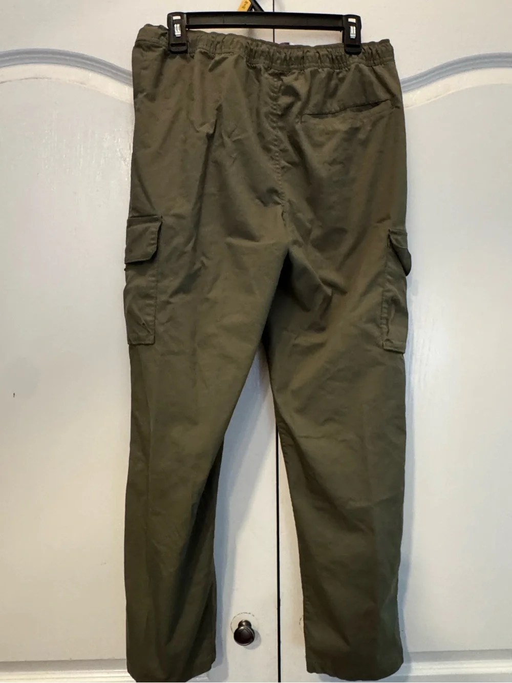 Old Navy Tech Taper Cargo Pants XXL (18) Plus Kids Olive Green Quick Dry NWOT